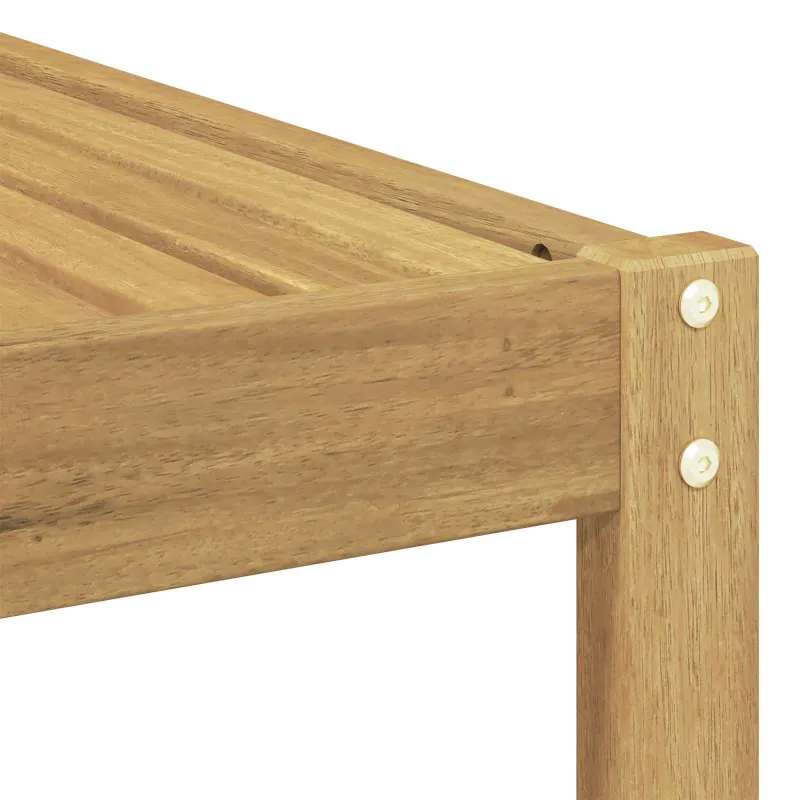 Lauko sofos komplektas 9 pcs Balta 59 x 59 x 37 cm