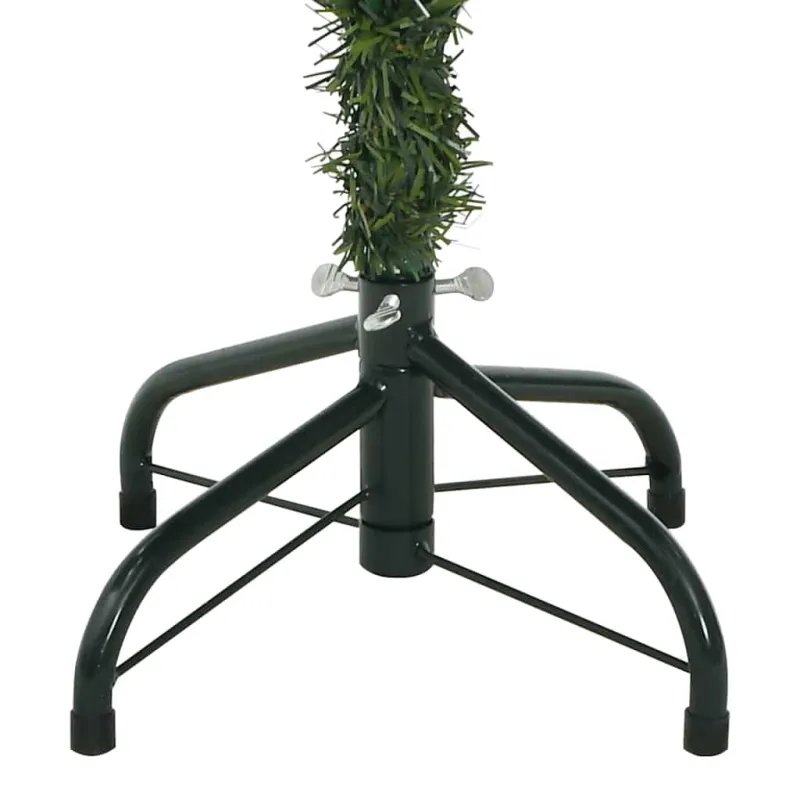 Dirbtinė Kalėdų eglutė Žalia ir balta 120 cm