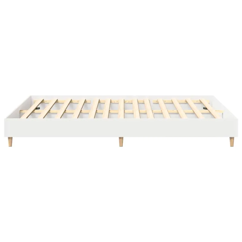 Lovos rėmas 2 pcs Balta 152 x 203 cm Apdirbta mediena