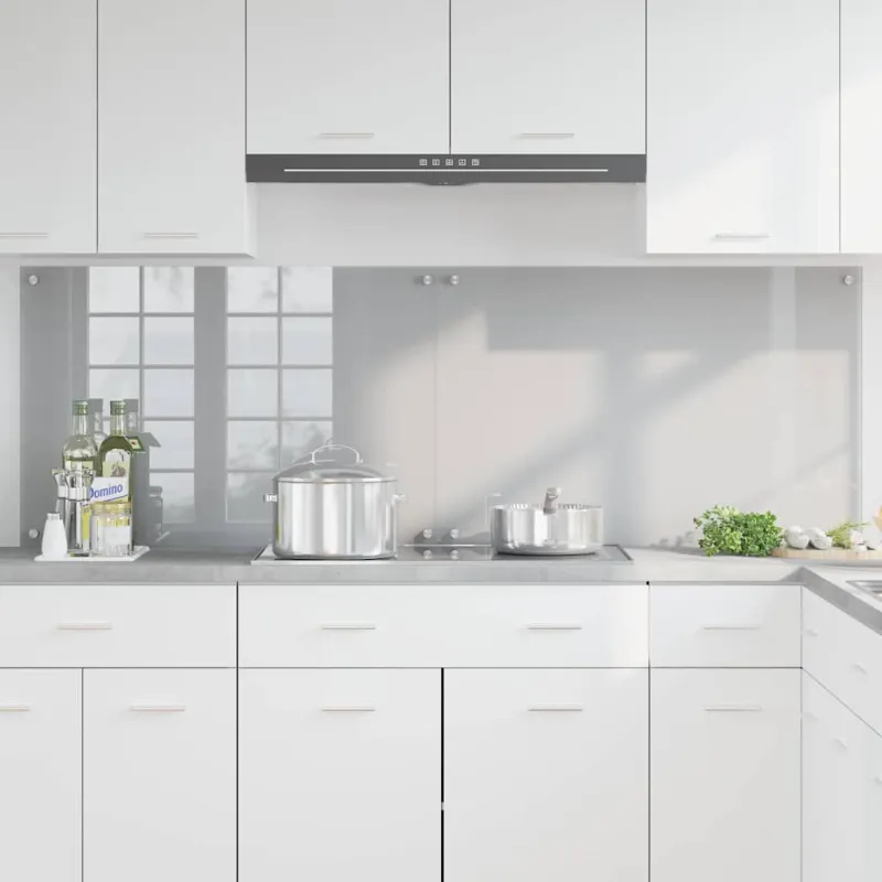 Virtuvės atbraila 2 pcs Šviesiai pilka 90 x 60 cm