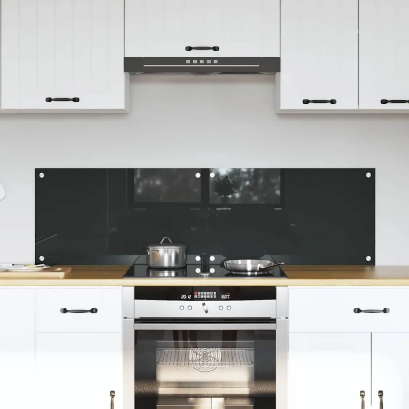 Virtuvės atbraila 2 pcs Tamsiai pilka 70 x 40 cm