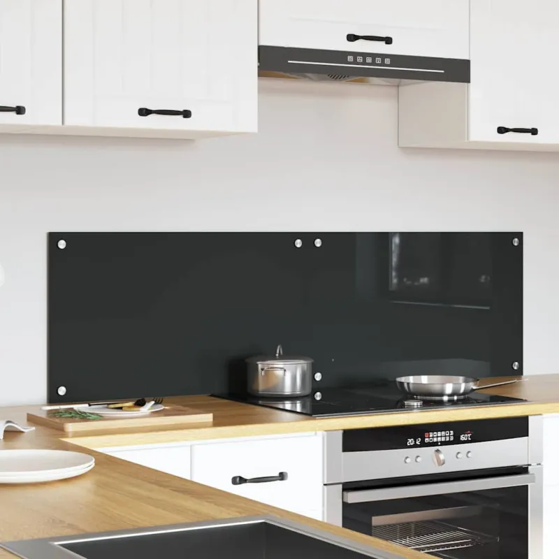 Virtuvės atbraila 2 pcs Tamsiai pilka 70 x 40 cm
