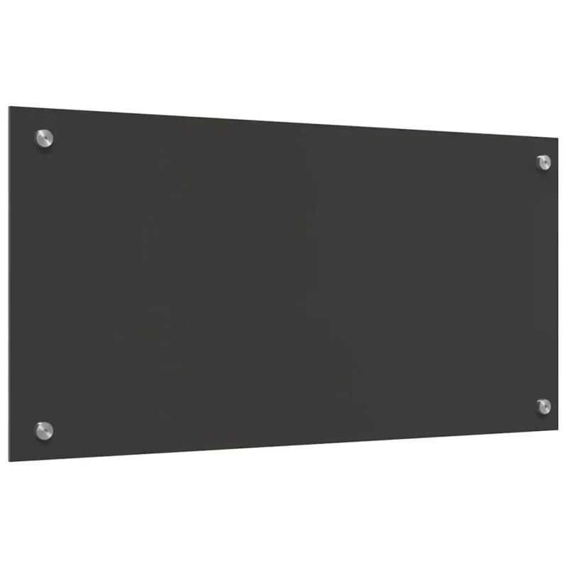 Virtuvės atbraila 2 pcs Tamsiai pilka 80 x 40 cm