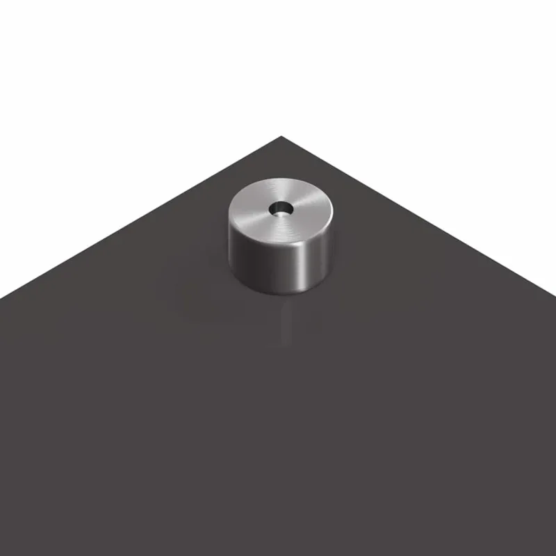 Virtuvės atbraila 2 pcs Tamsiai pilka 80 x 40 cm