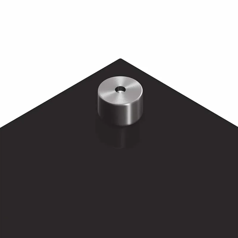 Virtuvės atbraila 2 pcs Juoda 110 x 60 cm grūdintas stiklas