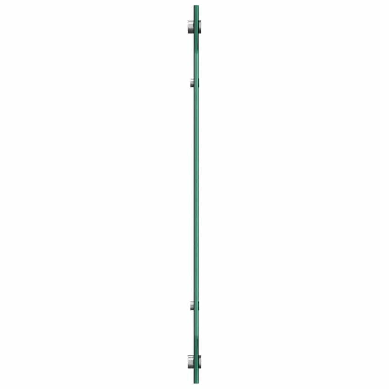 Virtuvės atbraila 2 pcs Juoda 90 x 60 cm grūdintas stiklas
