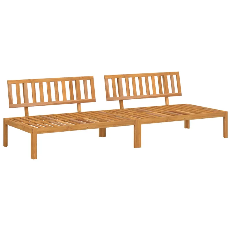 Sofos komplektas Taupe 240 x 92 x 69 cm Kietos akacijos mediena