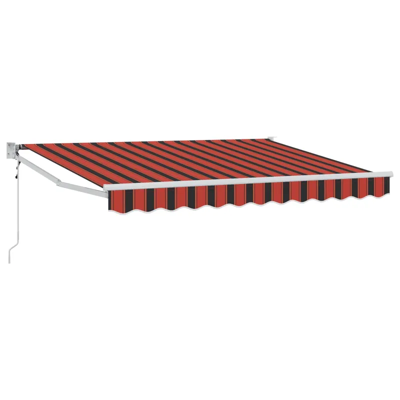 Pavėsinė Oranžinė, juoda ir geltona 2,5 x 2 m