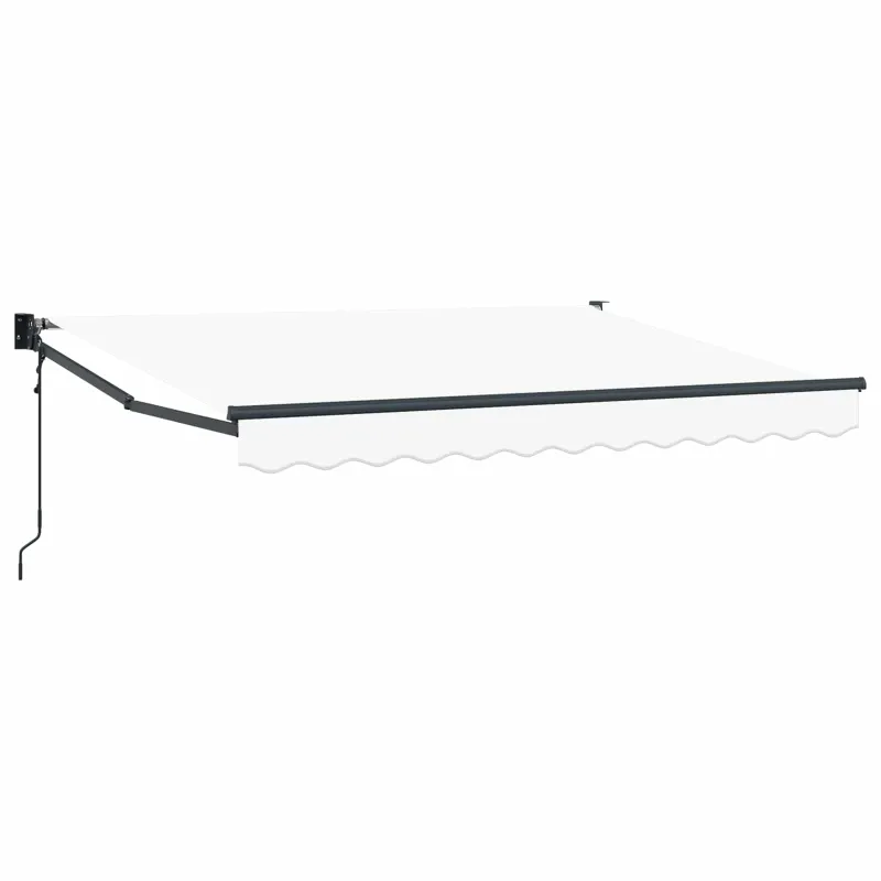 Pavėsinė Balta 3 x 2 m Poliesteris ir Metalas