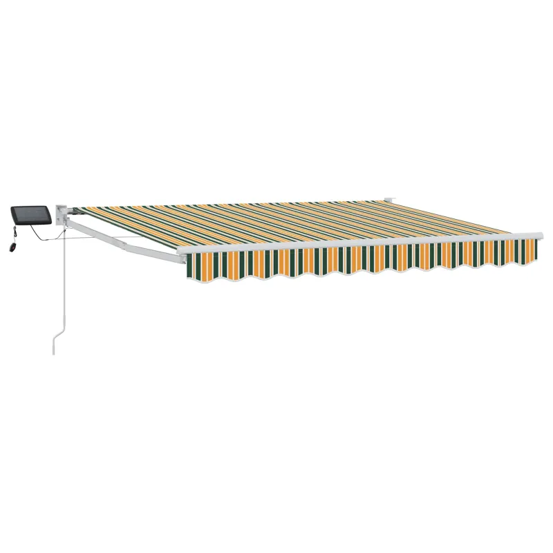 Rankinė ištraukiama markizė su LED 2,5 x 2 m