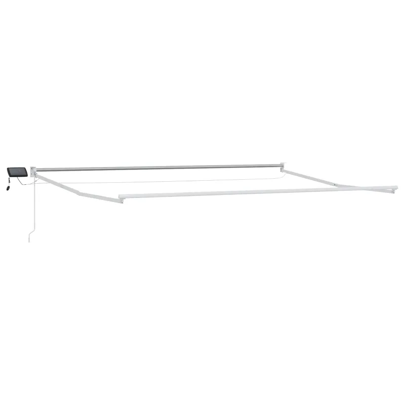 Rankinė ištraukiama markizė su LED 4 x 2 m