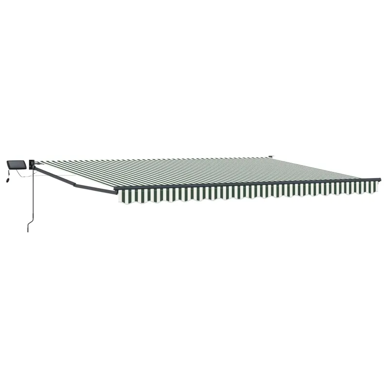 Rankinė ištraukiama markizė su LED 4 x 2 m