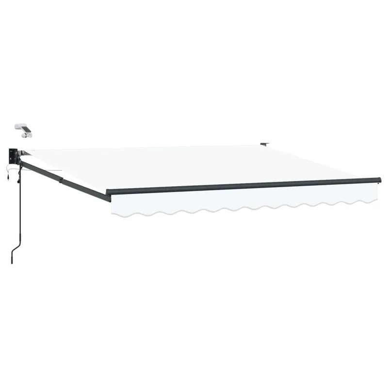 Elektrinė ištraukiama pavėsinė Baltas 3 x 2 m