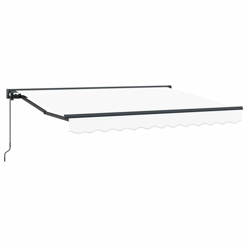 Rankinė sulankstoma markizė Balta 3 x 2 m