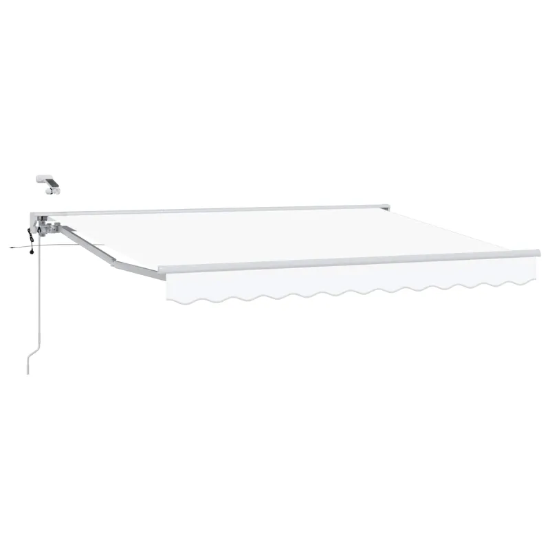 Elektrinė ištraukiama pavėsinė Baltas 3 x 2 m
