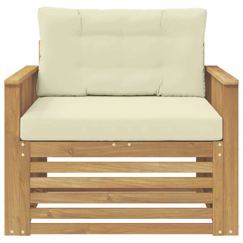 Lauko sofa Poliesteris Balta