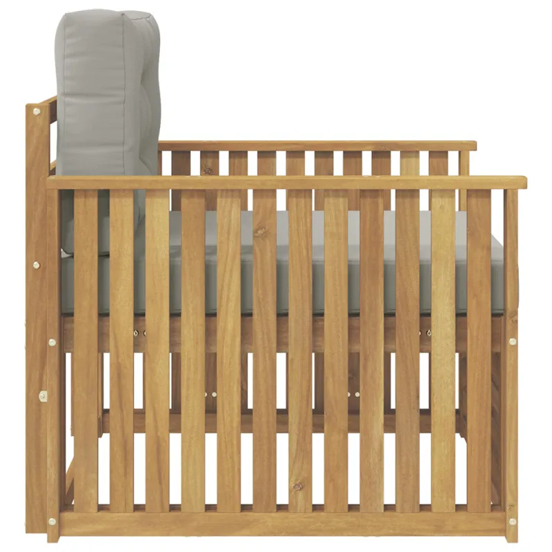Lauko sofa Poliesteris Balta