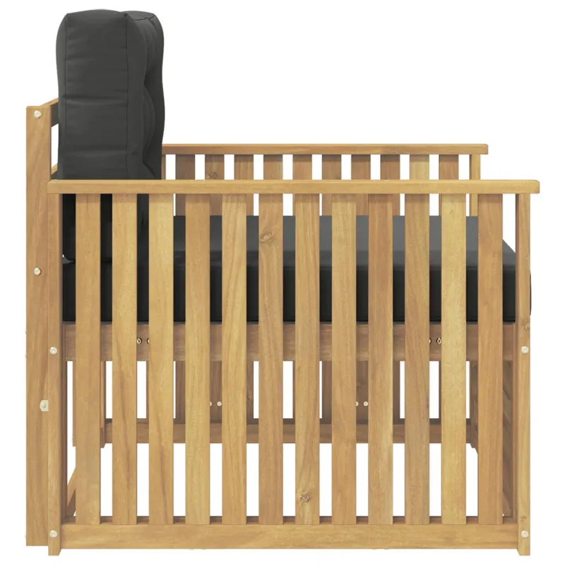 Lauko sofa Poliesteris Balta