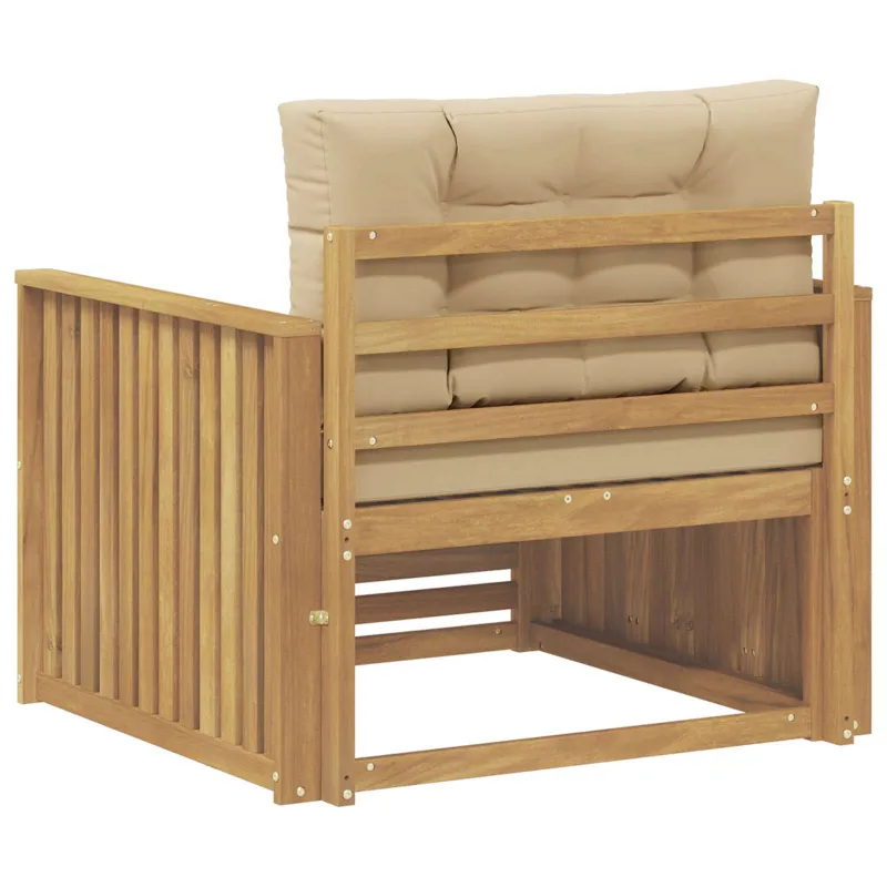 Lauko sofa Poliesteris Balta