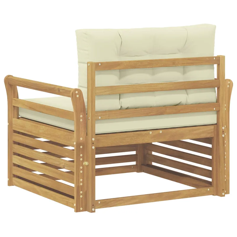 Lauko sofa Poliesteris Balta
