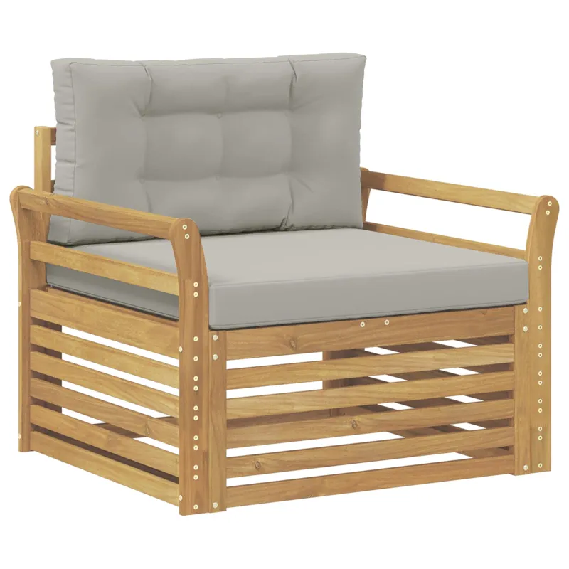 Lauko sofa Poliesteris Balta