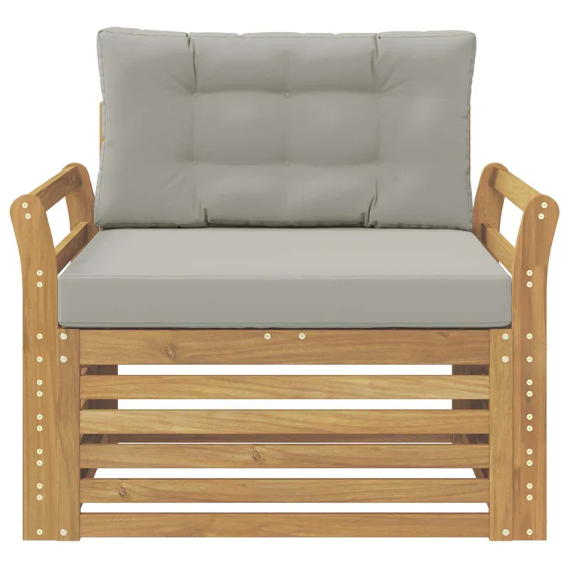 Lauko sofa Poliesteris Balta