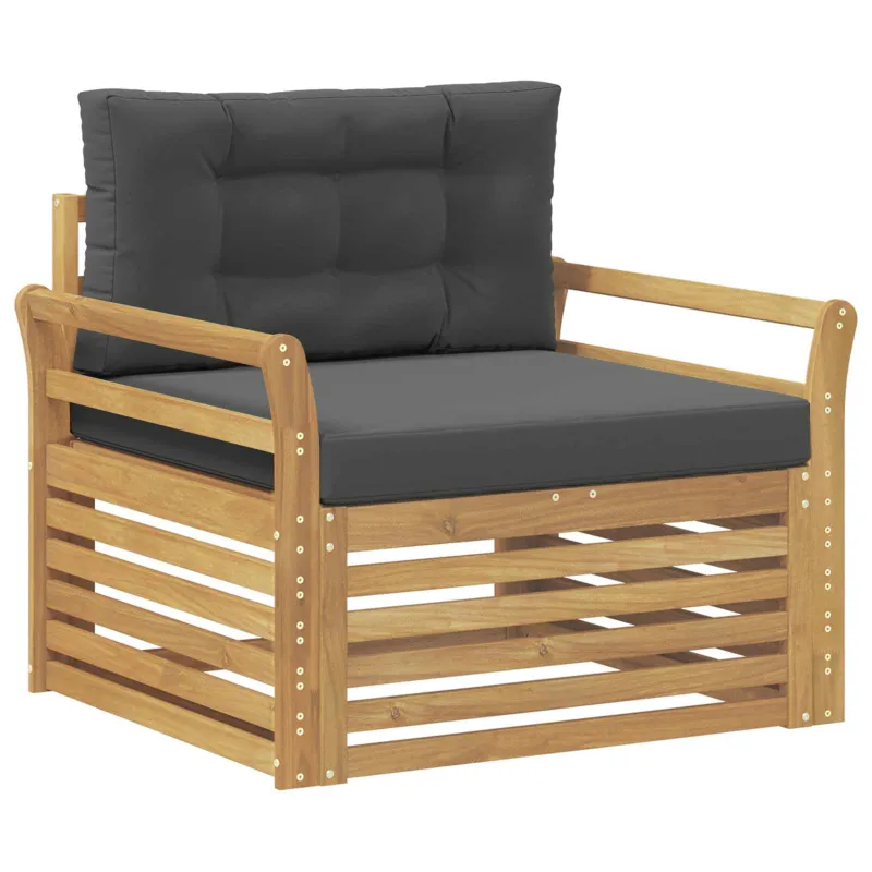 Lauko sofa Poliesteris Balta