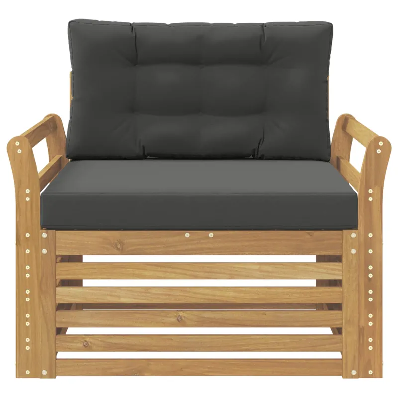 Lauko sofa Poliesteris Balta