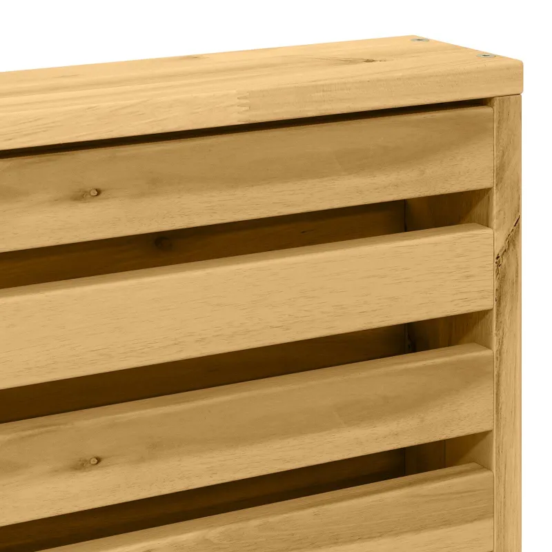 Lauko sofa Kietos akacijos mediena Balta