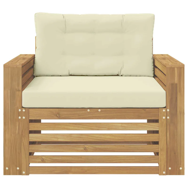 Lauko sofa Poliesteris Balta