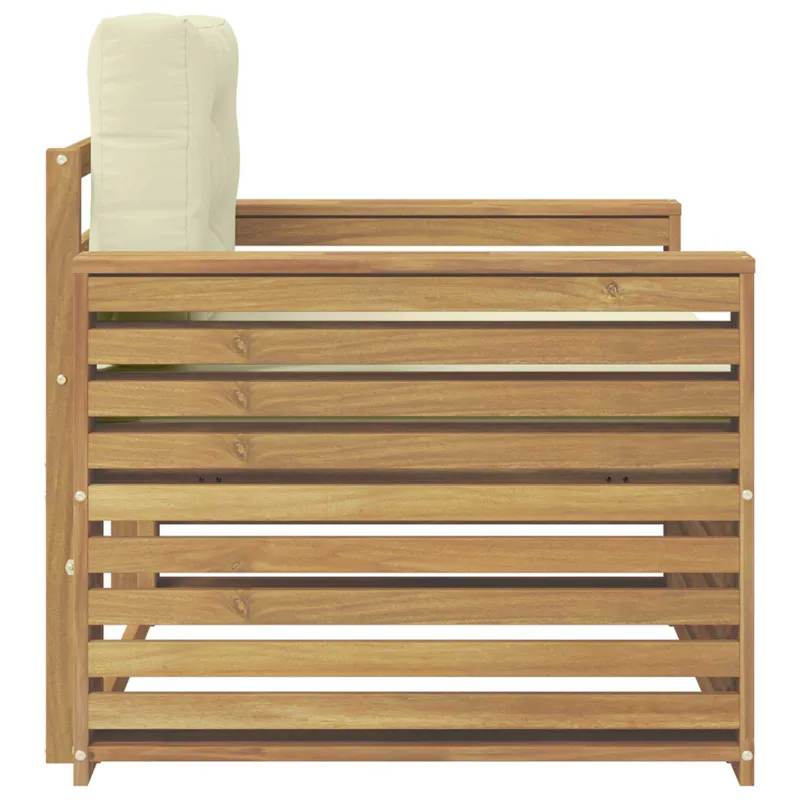 Lauko sofa Poliesteris Balta