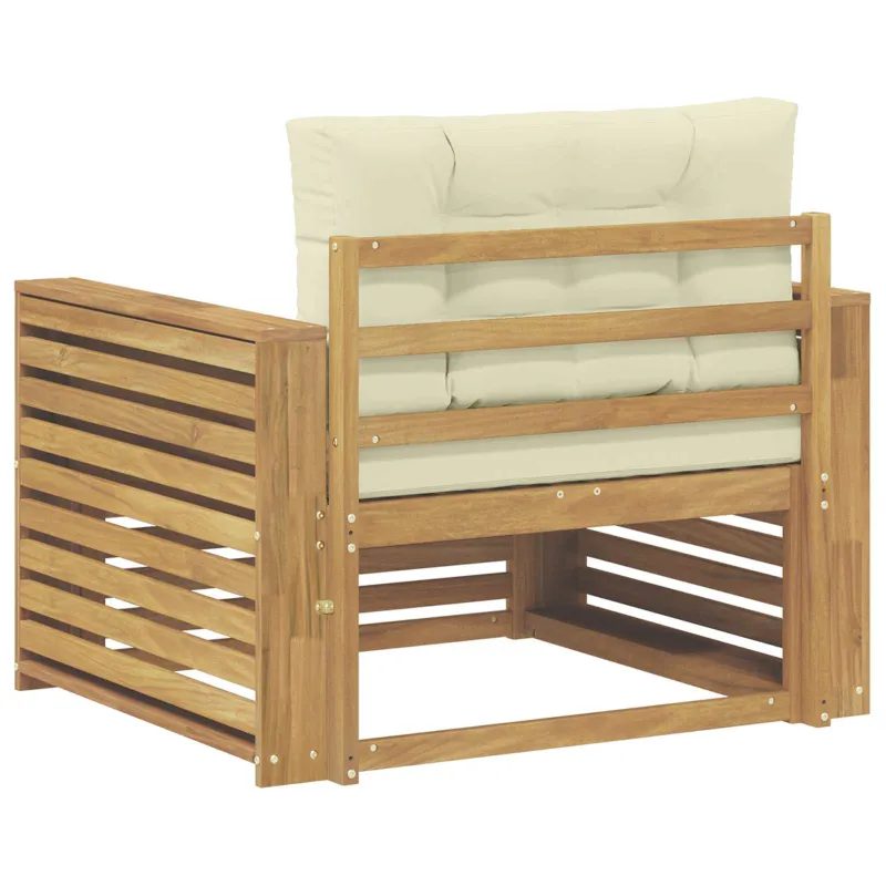 Lauko sofa Poliesteris Balta
