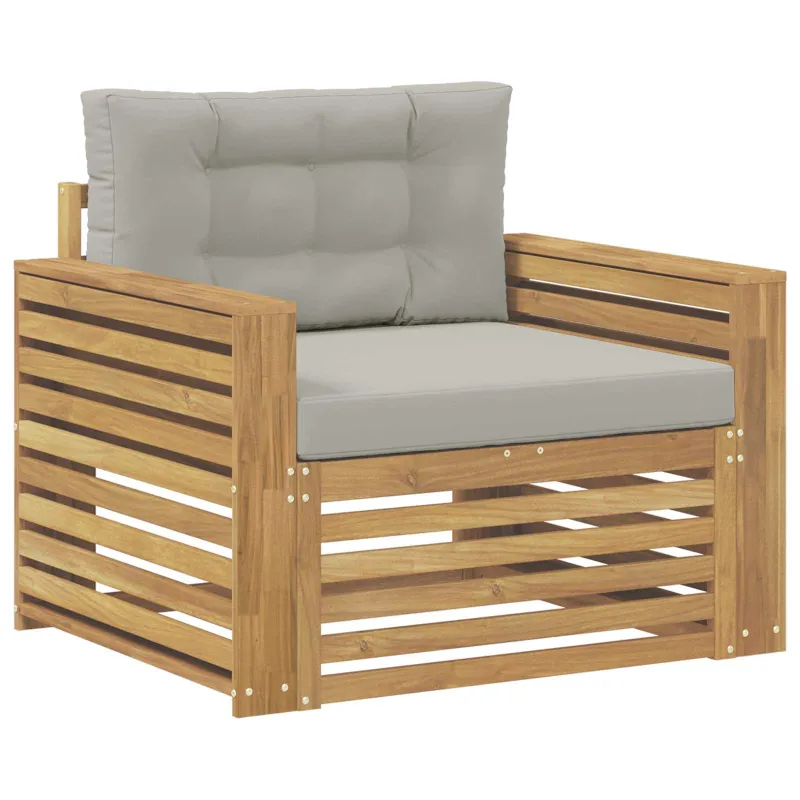 Lauko sofa Poliesteris Balta
