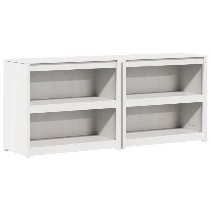 Lauko virtuvės spintelė MEPPEL 2 pcs Balta 212 x 55 x 92 cm