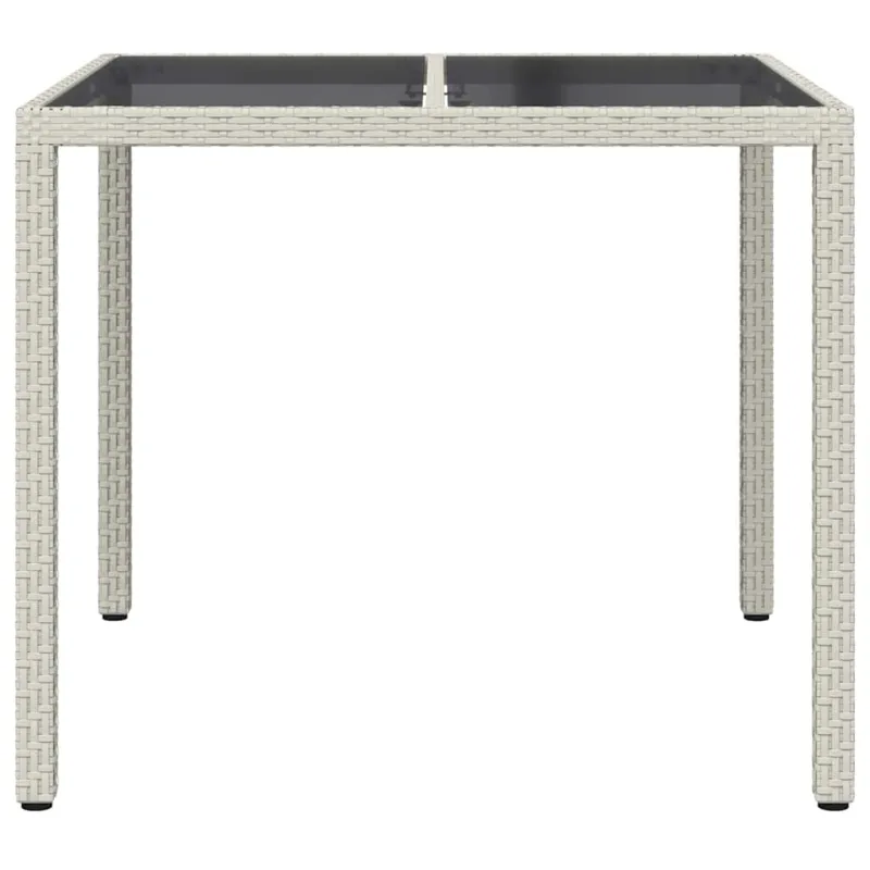 Sodo stalas Balta 90 x 90 x 75 cm poliratanas