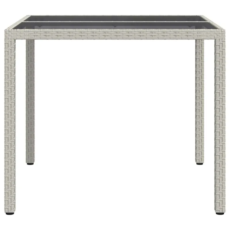 Sodo stalas Balta 90 x 90 x 75 cm poliratanas