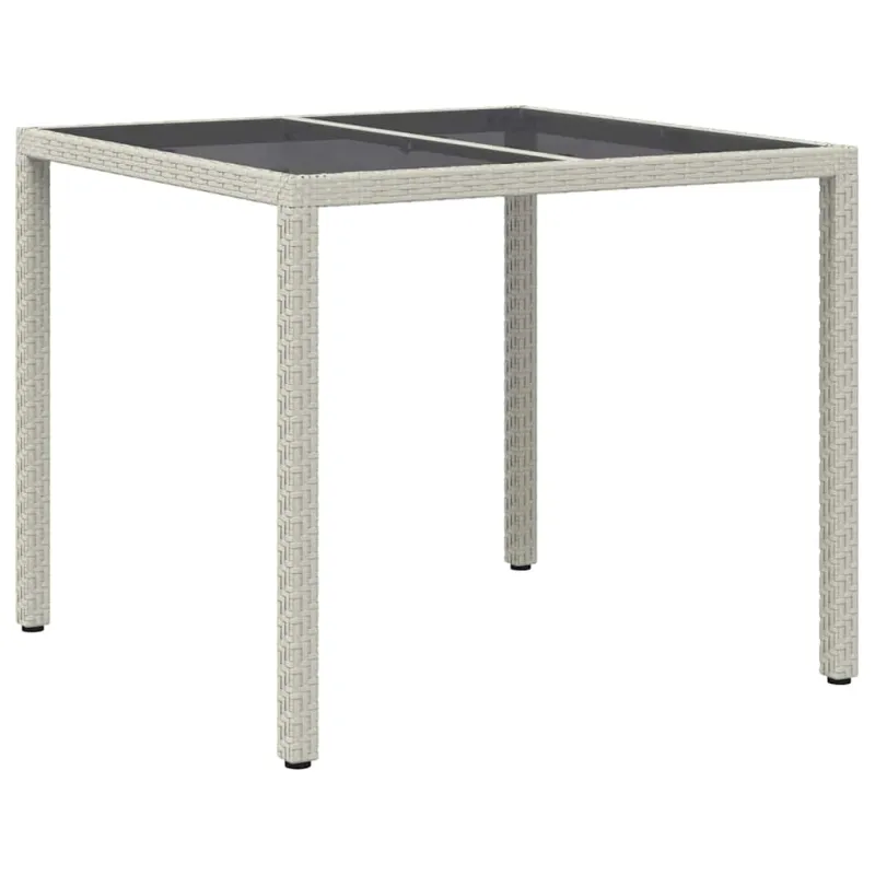 Sodo stalas Balta 90 x 90 x 75 cm poliratanas
