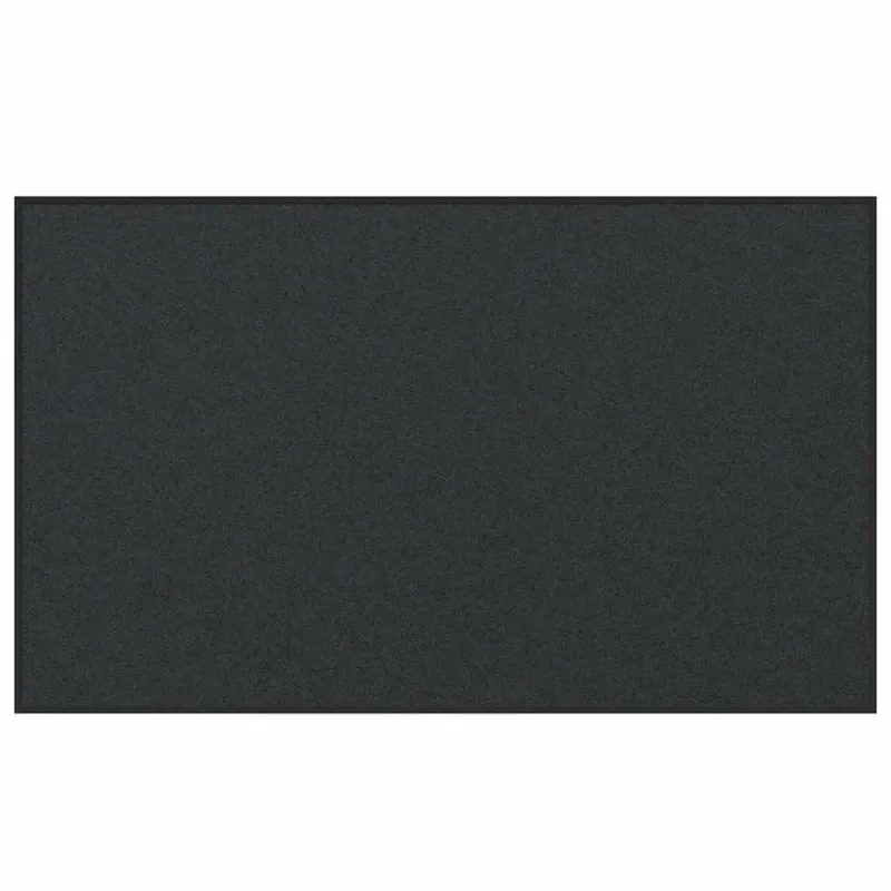 Durų kilimėlis Juoda 90 x 150 cm 100% poliamidas