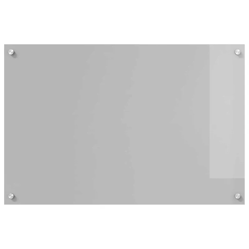 Virtuvės atbraila Šviesiai pilka 90 x 60 cm grūdintas stiklas