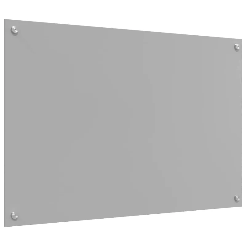 Virtuvės atbraila Šviesiai pilka 90 x 60 cm grūdintas stiklas