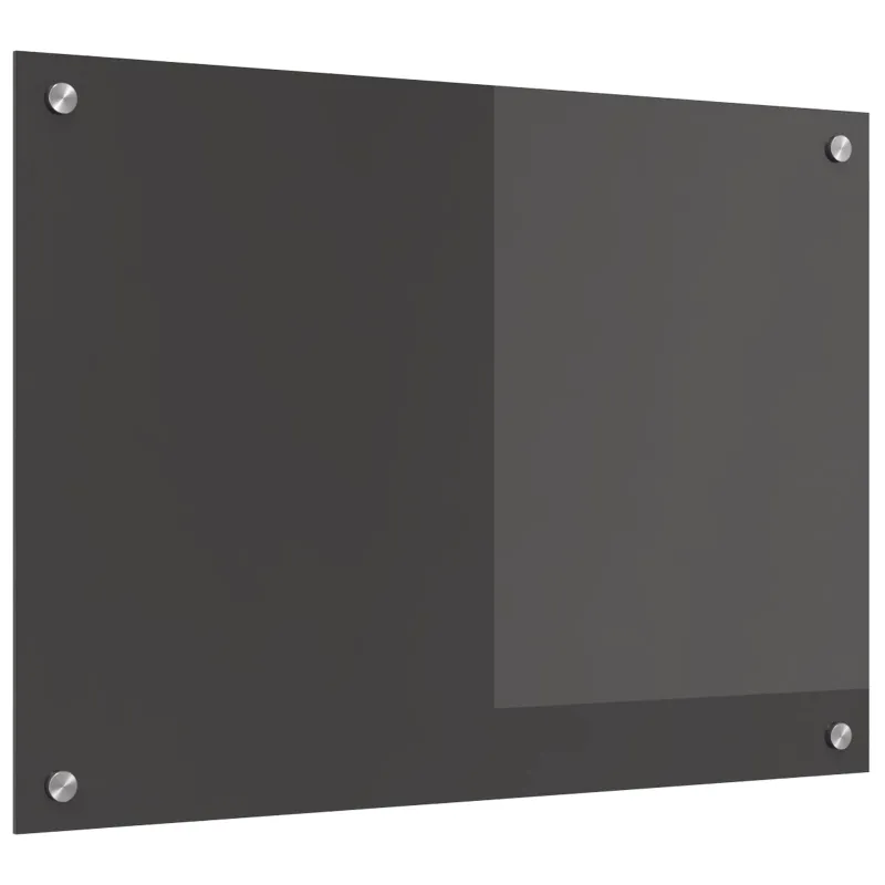 Virtuvės atbraila Tamsiai pilka 70 x 50 cm grūdintas stiklas