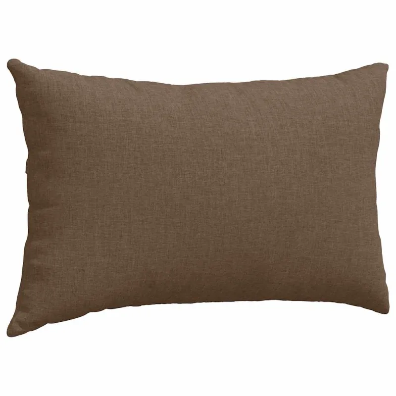 Sofa Pagalvės 2 pcs Ruda 50 x 30 cm audinys