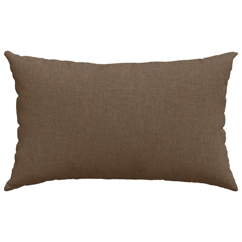 Sofa Pagalvės 2 pcs Ruda 50 x 30 cm audinys