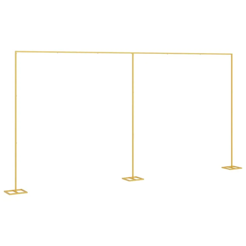 Vestuvinis Arklys Auksinė 657 x 35 x 300 cm Plienas