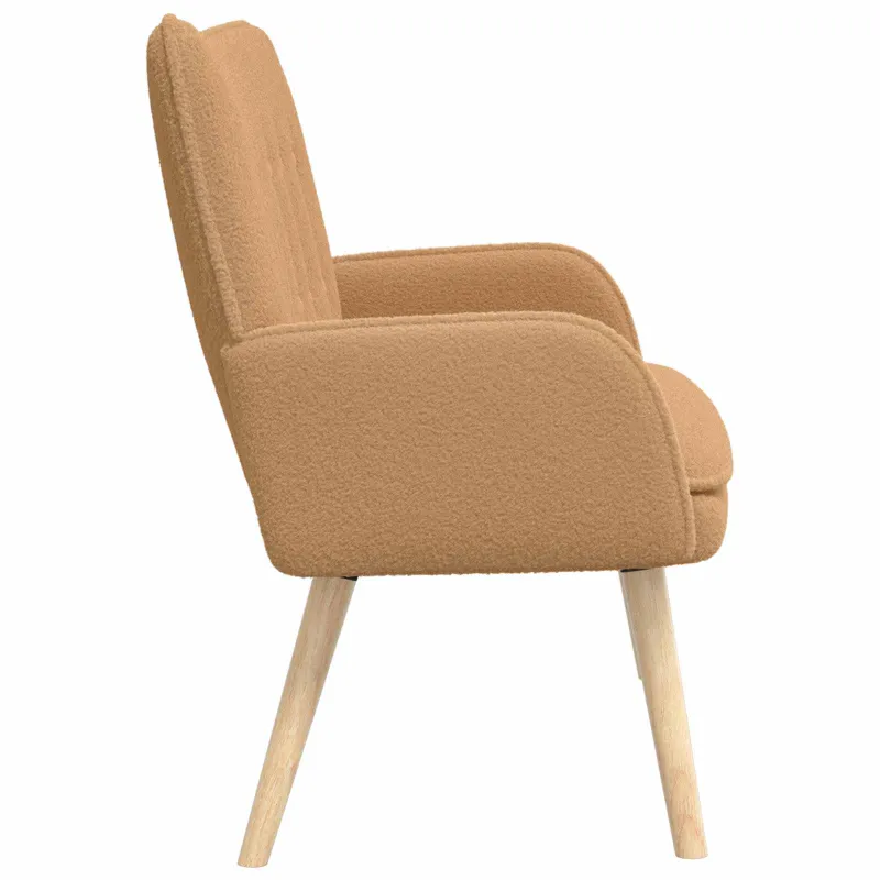 Dvitaškė sofa Smėlio 115 x 61 x 87 cm Bouclé