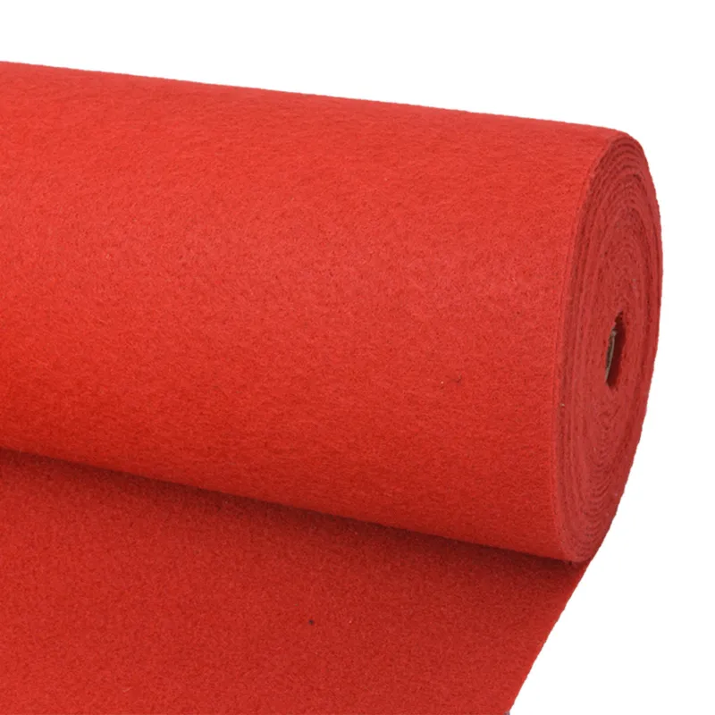 Kilimas Paprastas Raudona 1 x 12 m Audinys