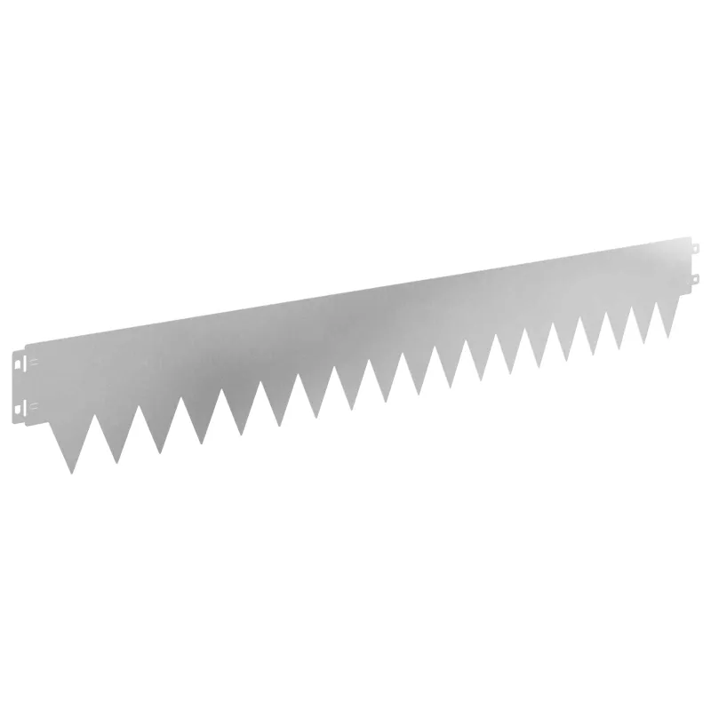 Vejo kraštas 30 pcs 103 x 15 cm metalas Sidabrinė