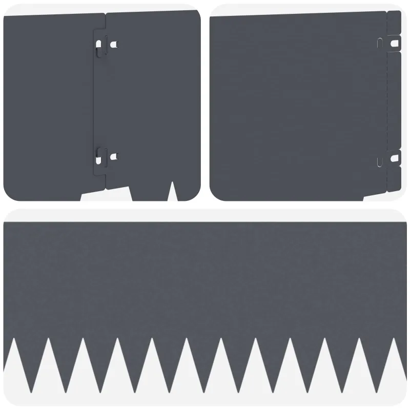 Vejo kraštas 30 pcs metalas