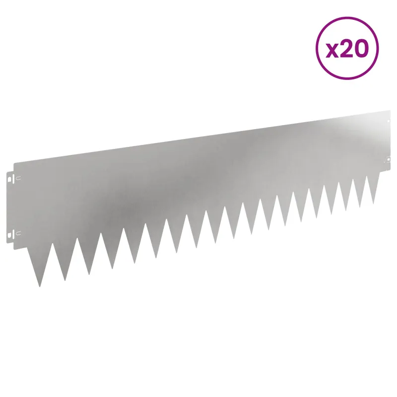Vejo kraštas 20 pcs metalas