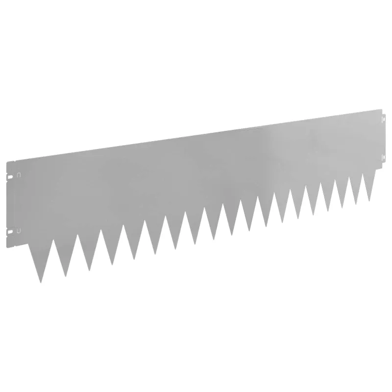 Vejo kraštas 30 pcs 103 x 25 cm metalas Sidabrinė